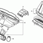 CTX700N Воздухозаборник