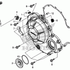 CB500FA Крышка картера правая