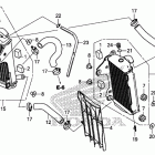 CRF250R Радиатор