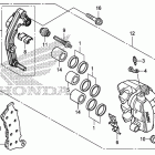 CTX1300A Передний тормозной суппорт левый