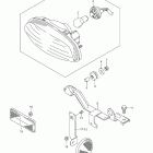 LT-A750XP,Z KingQuad 750AXi Power Steering Задний фонарь (е28)