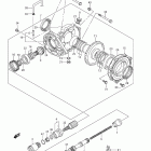LT-A500XP KINGQUAD 500AXi Редуктор задний