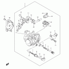 LT-Z400,Z QuadSport Z400 Корпус Дросселя