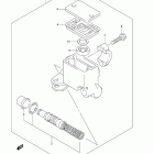LT-A450X,Z 450AXi Главный тормозной цилиндр,передний