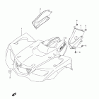 LT-A400 KingQuad 400AS Переднее крыло