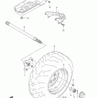 LT-F400F KingQuad 400FS 4x4 Заднее колесо левое