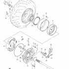 LT-A400 KingQuad 400AS Заднее колесо правое