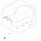 LT-A750X,Z KINGQUAD 750AXi Сидение