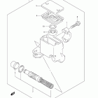 LT-A750XP,Z KingQuad 750AXi Power Steering Главный тормозной цилиндр,передний