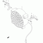 LT-A400 KingQuad 400AS Вентилятор охлаждения