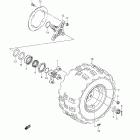 LT-R450,Z QuadRacer R450 Left rear wheel (model k6)