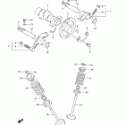 LT-Z250 QuadSport Z250 Распределительный вал  /  клапана