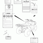 LT-A400 KingQuad 400AS Наклейки