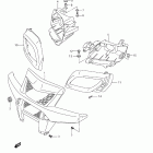 LT-A750X,Z KINGQUAD 750AXi Передняя решетка
