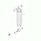LT-A750X,Z KINGQUAD 750AXi Задний амортизатор
