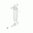 LT-A500XP KINGQUAD 500AXi Задний амортизатор