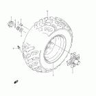 LT-A450X,Z 450AXi Заднее колесо правое