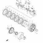 LT-Z250 QuadSport Z250 Сцепление