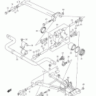 LT-A750XP,Z KingQuad 750AXi Power Steering Задняя подвеска