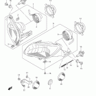 LT-A400 KingQuad 400AS Фара