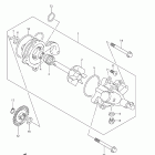 LT-A750XP,Z KingQuad 750AXi Power Steering Водяной насос