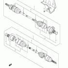 LT-A750X,Z KINGQUAD 750AXi Задний привод