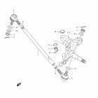 LT-Z250 QuadSport Z250 Рулевая , поворотный кулак
