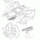 LT-R450,Z QuadRacer R450 Rear fender (model k9)