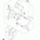 LT-A450X,Z 450AXi Передний суппорт тормозной