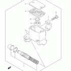 LT-A750X,Z KINGQUAD 750AXi Главный тормозной цилиндр,передний