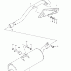 LT-Z250 QuadSport Z250 Глушитель