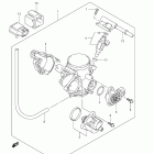 LT-A750X,Z KINGQUAD 750AXi Корпус Дросселя