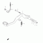 LT-Z400,Z QuadSport Z400 Задний тормоз