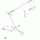 LT-F250 Ozark 250 Задний тормоз