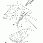 LT-R450,Z QuadRacer R450 Fuel tank cover (model k9)