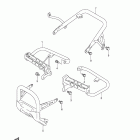 LT-Z250 QuadSport Z250 Подножки