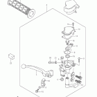 LT-Z90 QuadSport Z90 Front brake lever