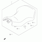 LT-A500XP KINGQUAD 500AXi Сидение