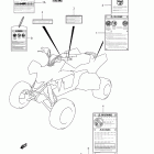 LT-R450,Z QuadRacer R450 Наклейки