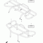 LT-F400F KingQuad 400FS 4x4 Багажник