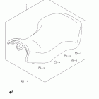 LT-A750XP,Z KingQuad 750AXi Power Steering Сидение