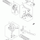 LT-A750X,Z KINGQUAD 750AXi Рулевые переключатели