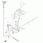 LT-F400F KingQuad 400FS 4x4 Рычаг переключения