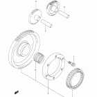 LT-F400F KingQuad 400FS 4x4 Муфта стартера