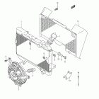 LT-R450,Z QuadRacer R450 Радиатор