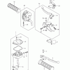 LT-A500XP KINGQUAD 500AXi Рулевые переключатели
