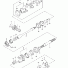 LT-F400F KingQuad 400FS 4x4 Secondary drive