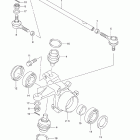 LT-A400 KingQuad 400AS Рулевая , поворотный кулак