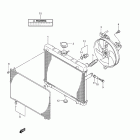 LT-A750X,Z KINGQUAD 750AXi Радиатор