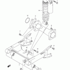 LT-Z250 QuadSport Z250 Rear swingingarm